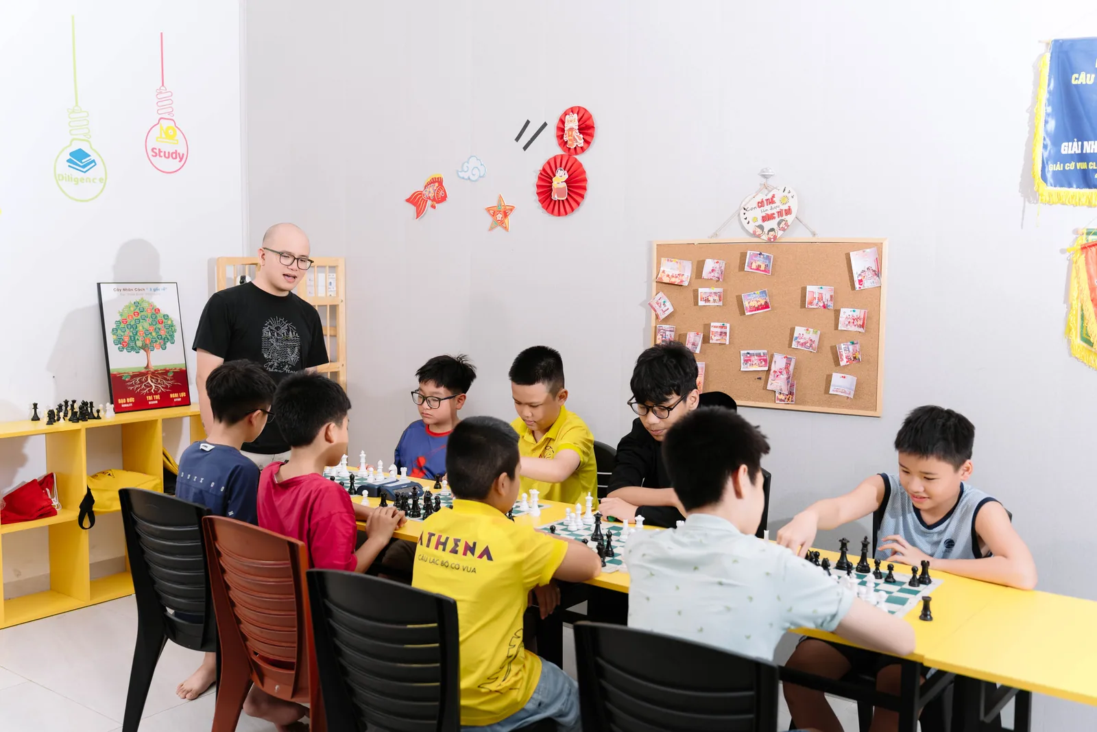 Một buổi học tại Athena