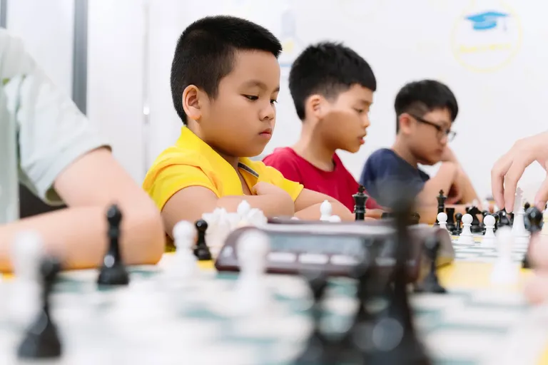 Lớp học cờ vua thiếu nhi tại CLB Athena Đà Nẵng — ảnh 5