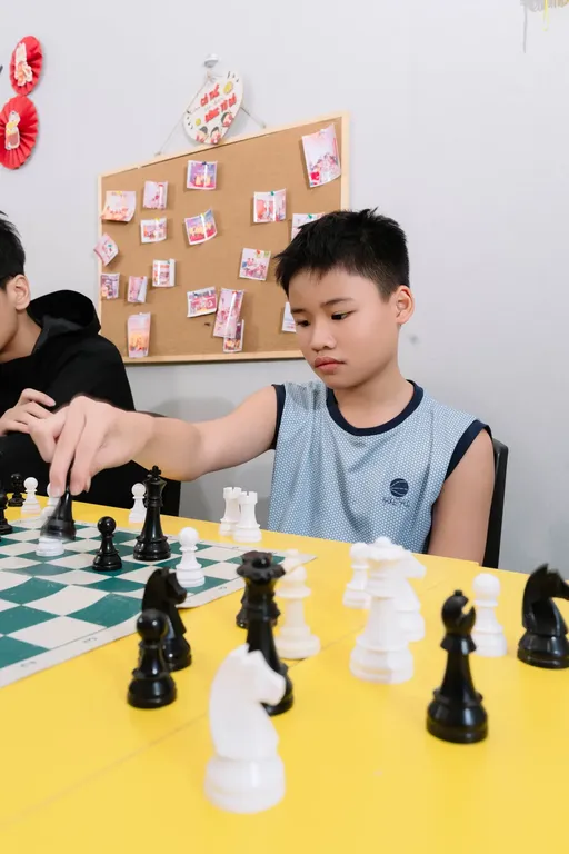Lớp học cờ vua thiếu nhi tại CLB Athena Đà Nẵng — ảnh 6