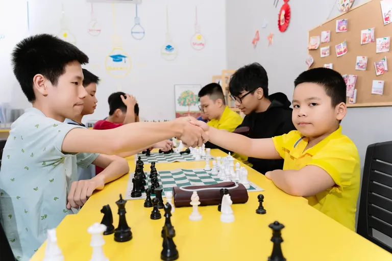 Lớp học cờ vua thiếu nhi tại CLB Athena Đà Nẵng — ảnh 7