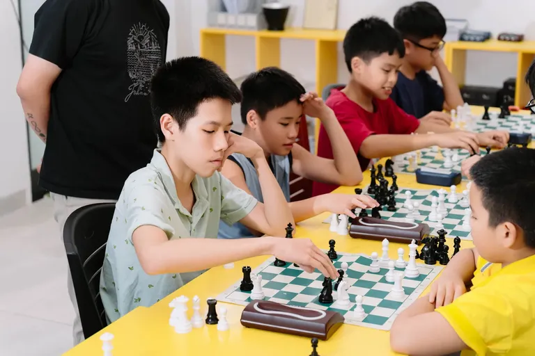Lớp học cờ vua thiếu nhi tại CLB Athena Đà Nẵng — ảnh 12