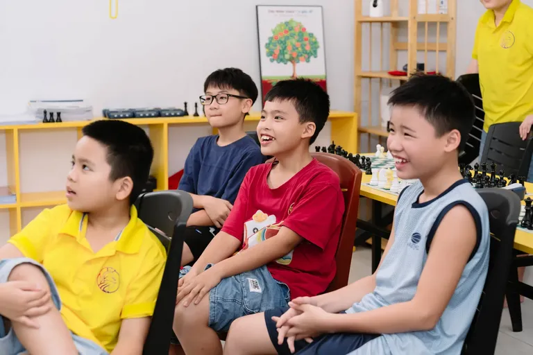 Lớp học cờ vua thiếu nhi tại CLB Athena Đà Nẵng — ảnh 13