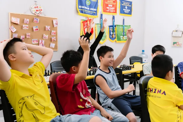 Lớp học cờ vua thiếu nhi tại CLB Athena Đà Nẵng — ảnh 19