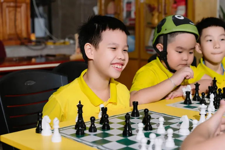 Giờ học tại lớp — CLB Cờ Vua Athena