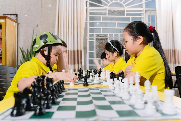 Lớp học cờ vua thiếu nhi tại CLB Athena Đà Nẵng — ảnh 27
