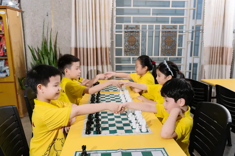 Lớp học cờ vua thiếu nhi tại CLB Athena Đà Nẵng — ảnh 31
