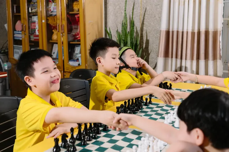 Lớp học cờ vua thiếu nhi tại CLB Athena Đà Nẵng — ảnh 33