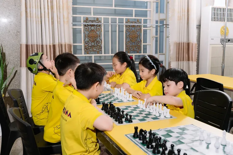 Lớp học cờ vua thiếu nhi tại CLB Athena Đà Nẵng — ảnh 34