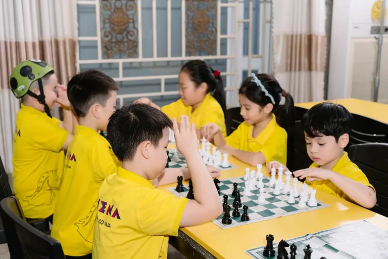 Lớp học cờ vua thiếu nhi tại CLB Athena Đà Nẵng — ảnh 35