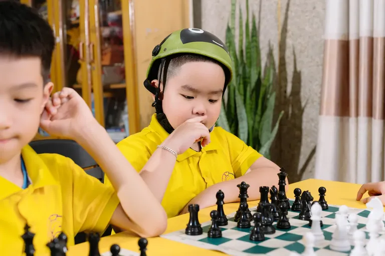 Lớp học cờ vua thiếu nhi tại CLB Athena Đà Nẵng — ảnh 37