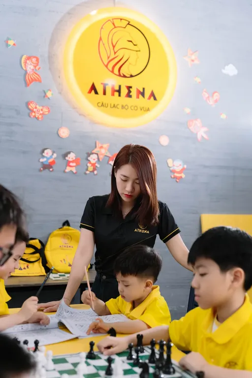 Lớp học cờ vua thiếu nhi tại CLB Athena Đà Nẵng — ảnh 45