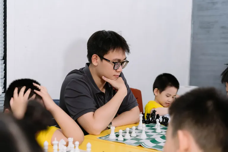 Lớp học cờ vua thiếu nhi tại CLB Athena Đà Nẵng — ảnh 52