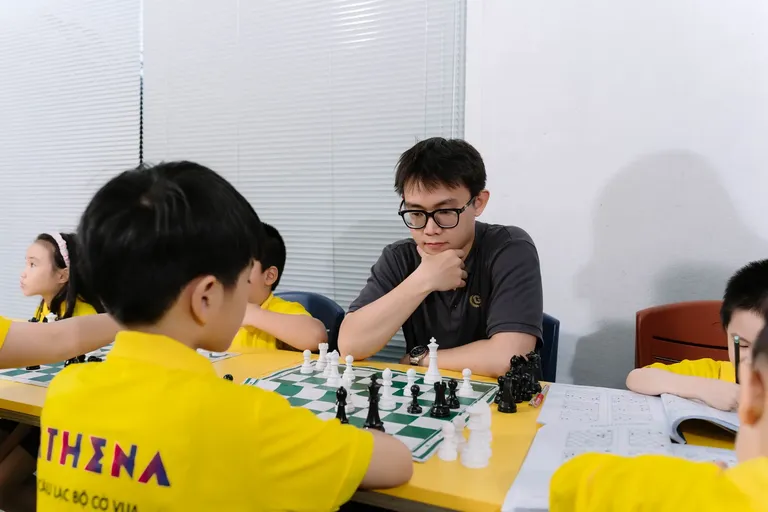 Lớp học cờ vua thiếu nhi tại CLB Athena Đà Nẵng — ảnh 53