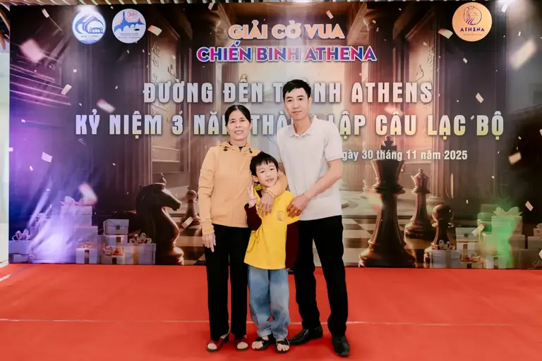 Sinh nhật Athena 3 tuổi — CLB Cờ Vua Athena
